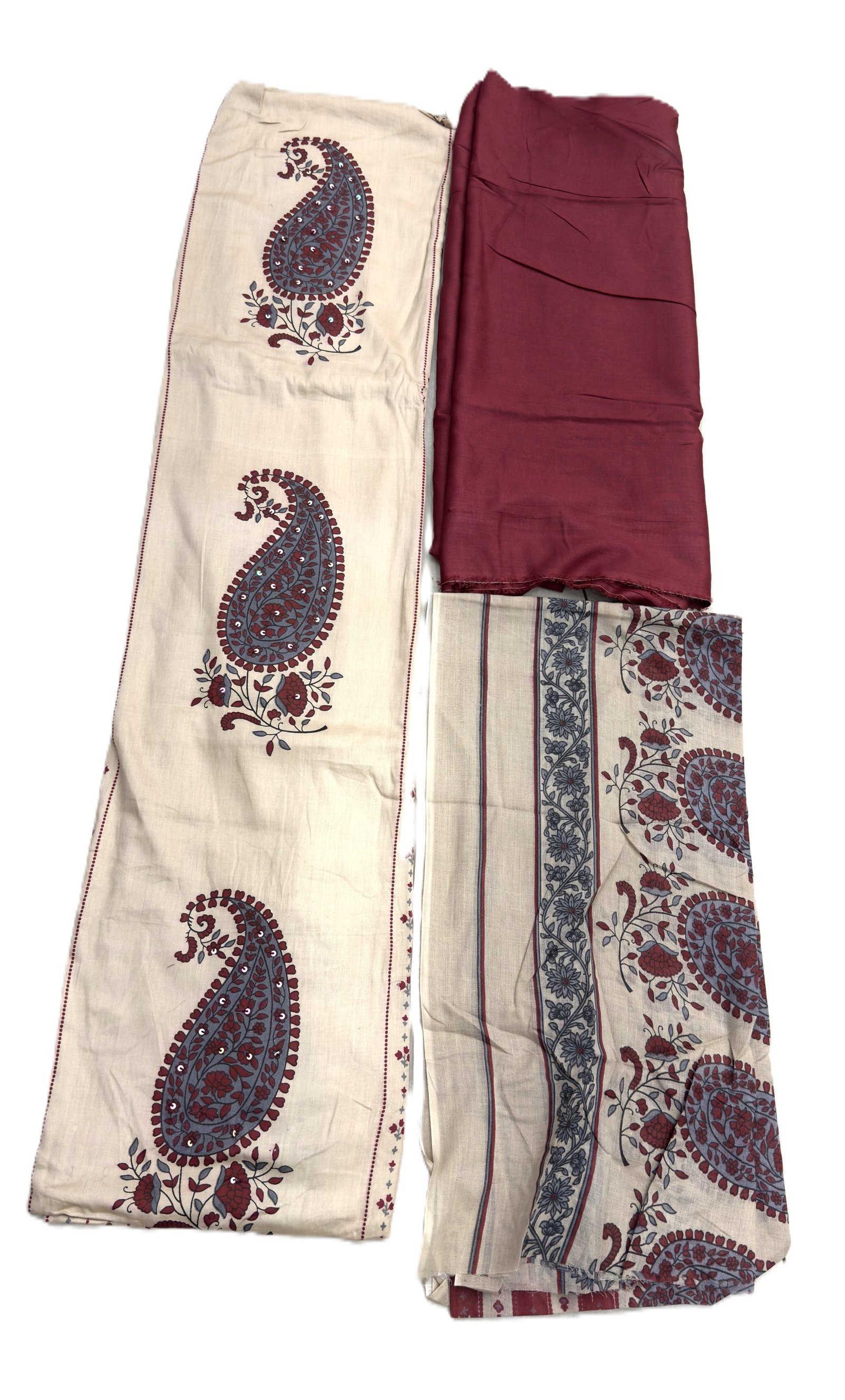 Pure Jaam Cotton Suit With Cotton Printed Dupatta
